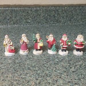 Santa Ornaments